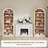 79.5" Tall Arched Bookshelf-492192287