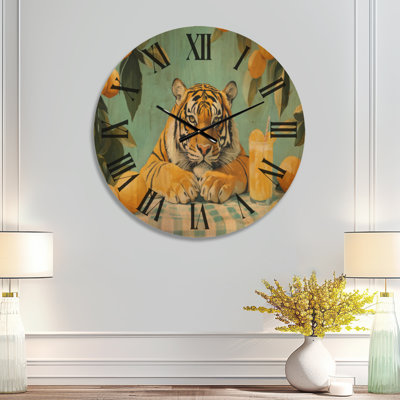 Horloge murale silencieuse Lemonade Nap II - Kitchen