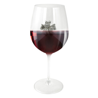 Verre à vin à ornements 18 oz