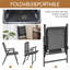 Parral Folding Patio Dining Armchair-1869371814