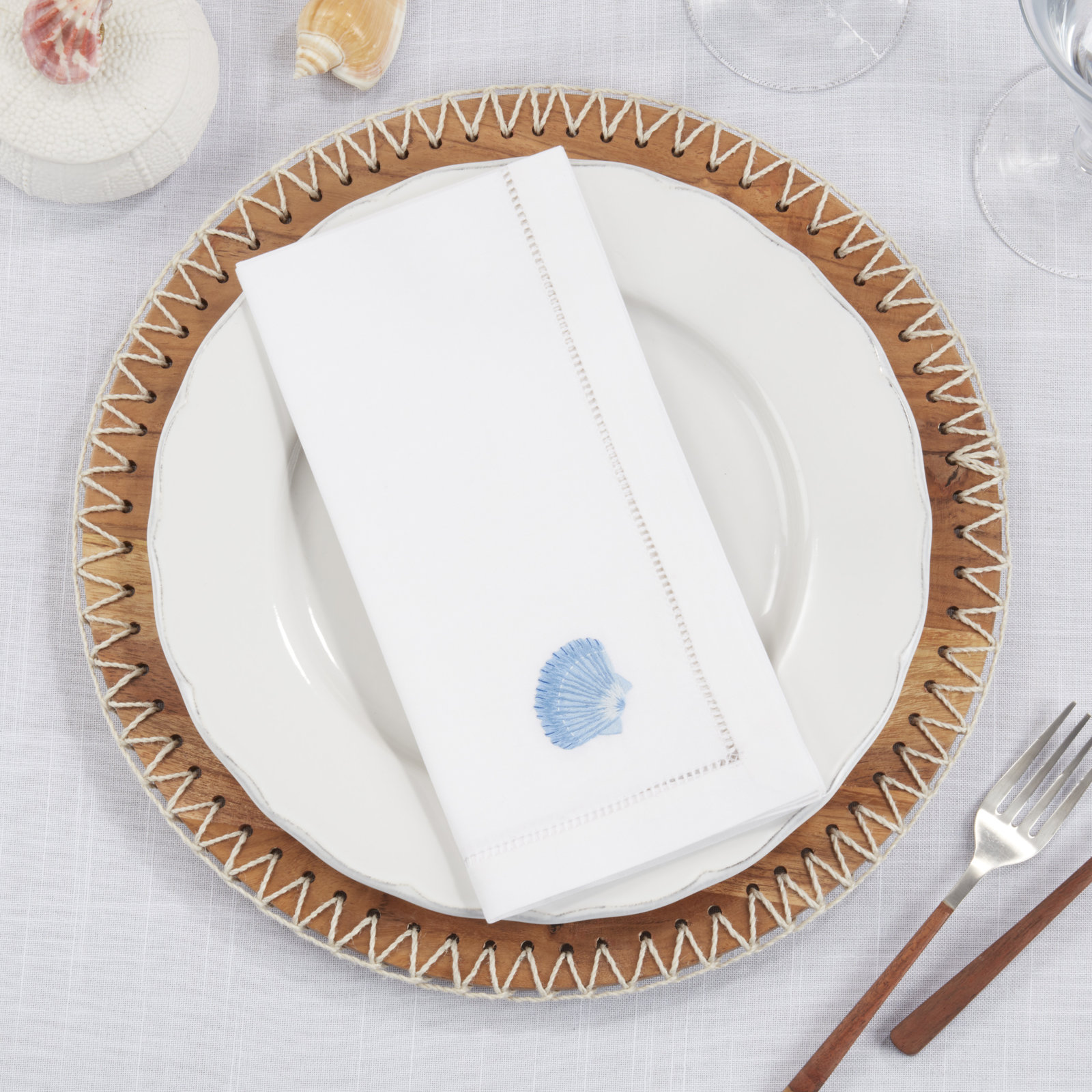 The Broderie Collection The Broderie Cotton Napkin