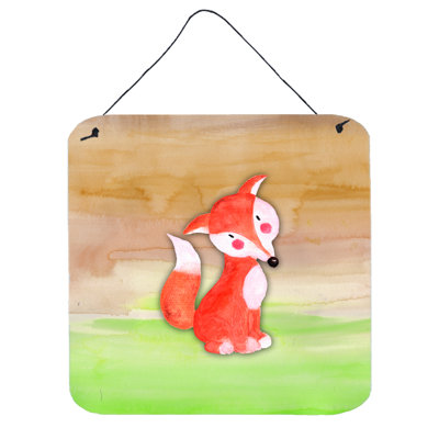 Décoration murale verticale en aluminium Fox