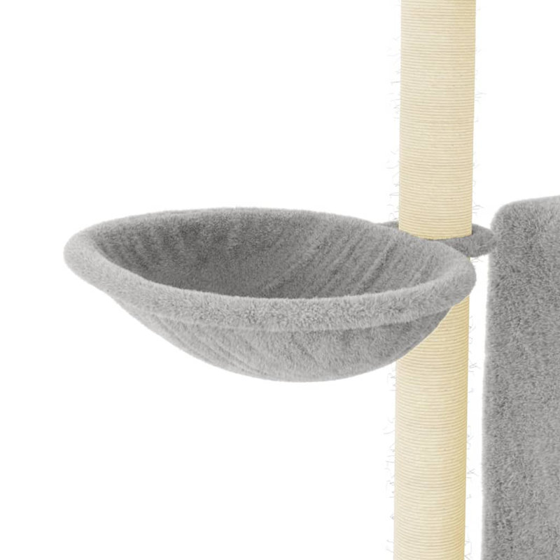 Wellston 96.5cm H Cat Tree, Light Grey