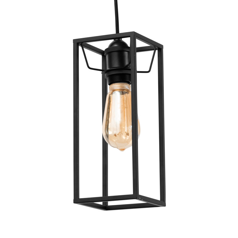 1 - Light Satin Black Pendant