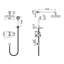 Robinet de douche avec valve brute-70991018