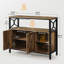45.3" Sideboard Buffet Cabinet With Wine Glass Rack-116179586