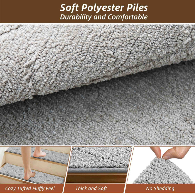 Non-Slip Stair Tread, Grey