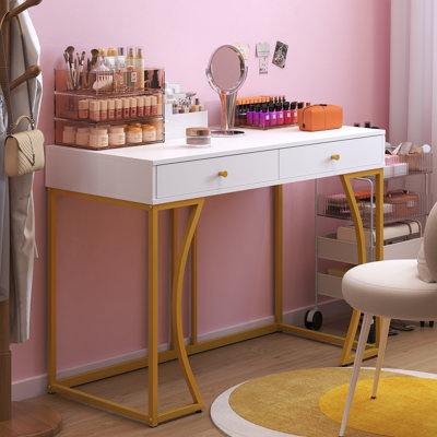Nureen Makeup Vanity With Drawers