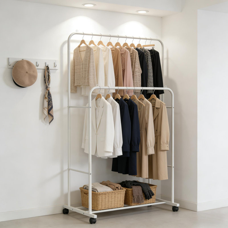 80cm Adjustable Clothes Racks