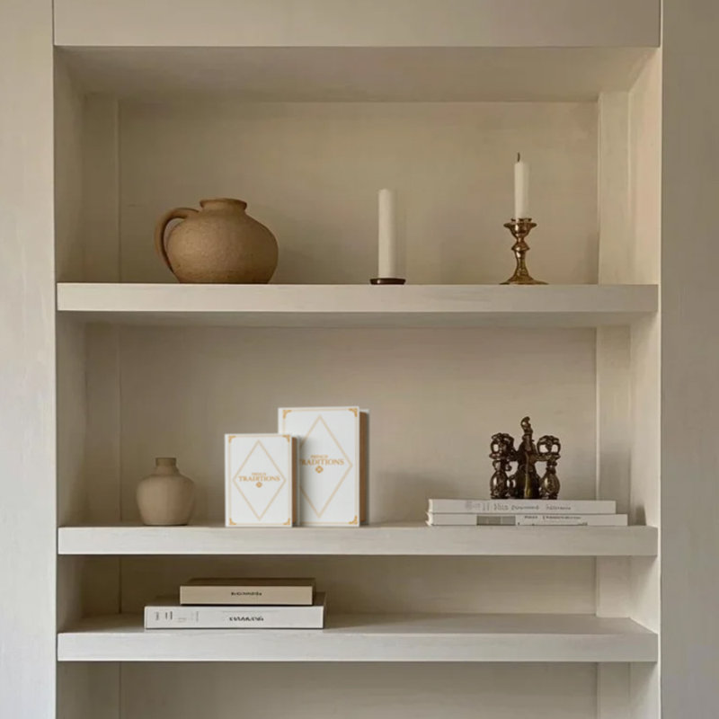 White Decorative Wooden Book Boxes, Faux Book Box Décor