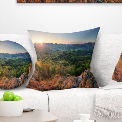 Spring Forest Slovakia - Landscape Printed Pillow