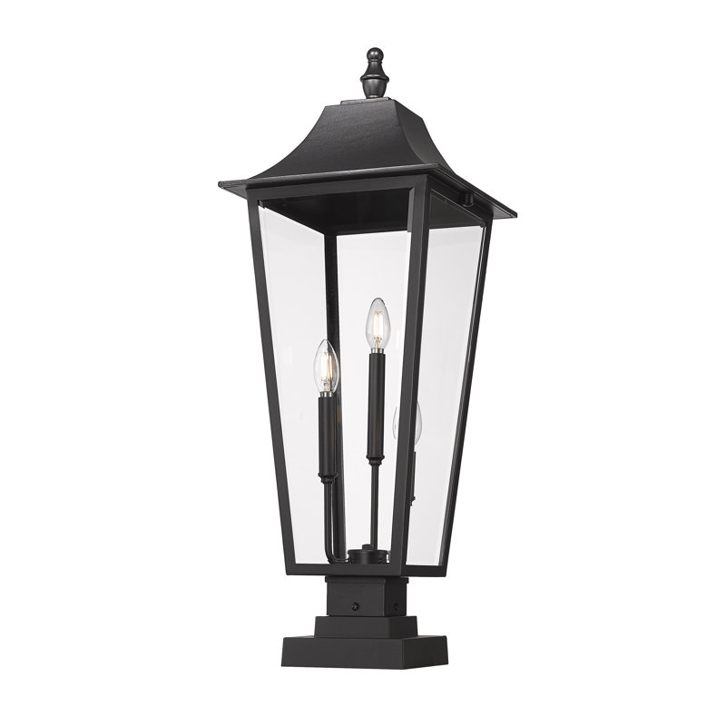 Luminaire d'extérieur 3 lumières Barling, H 32,5 po x l 12 po x P 12 po