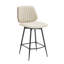 Tabouret de comptoir pivotant rembourré-2055513708