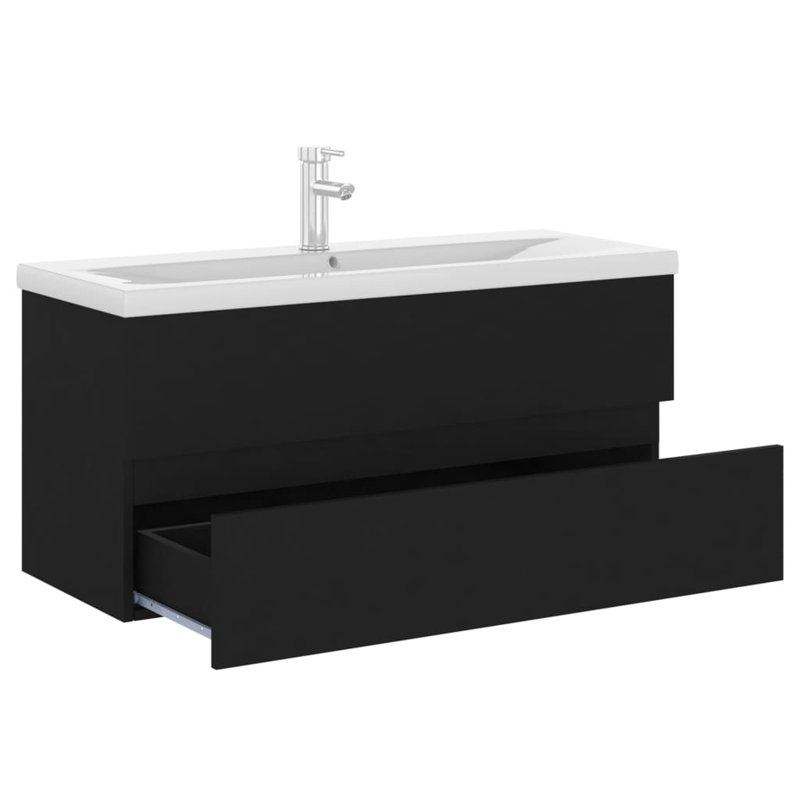 Dyles 1000mm Single Bathroom Vanity with Integrated Ceramic Basin