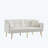 Tayabah 69.2'' Velvet Convertible Sofa-1891457175