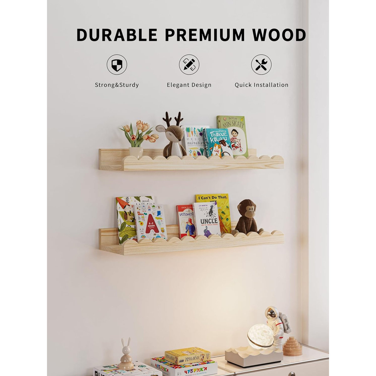 Dovecove Floating Shelves - Thumbnail 2