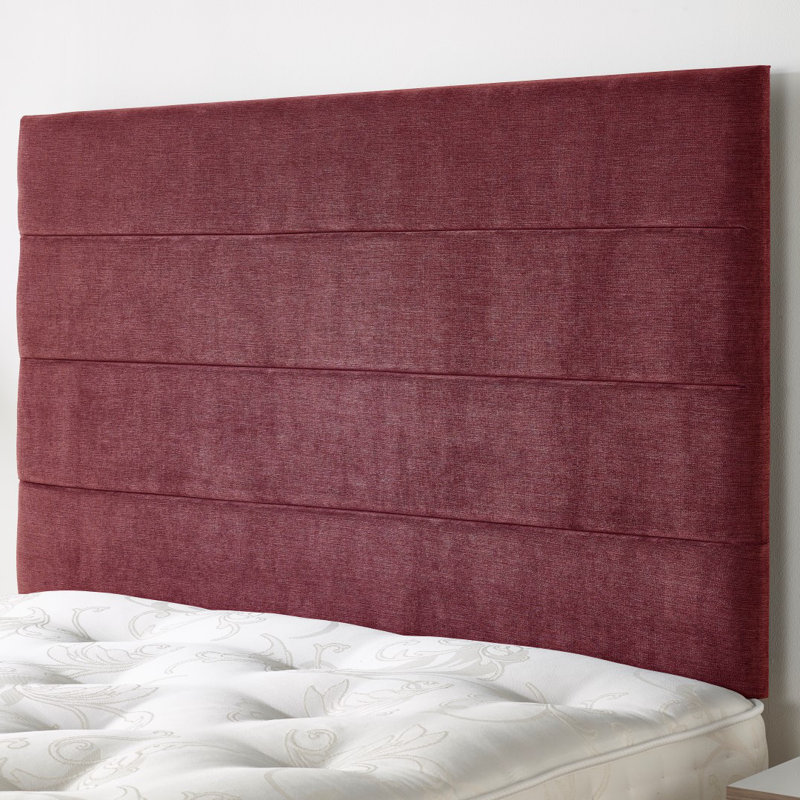 Accokeek Upholstered Headboard, Double (4'6"), Bordeaux