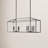 Ellis 8-Light Dimmable Metal Linear Chandelier-1577955569-1577955571