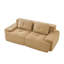 Canapé modulaire en L de 82 po pour salon modulaire en tissu velours côtelé de 82 po avec assise profonde, passepoil perlé, conception capitonnée, sans assemblage, conception antidérapante-753670199