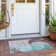 Machine Washable Indoor/Outdoor Cicel ACN1140 Teal Rug