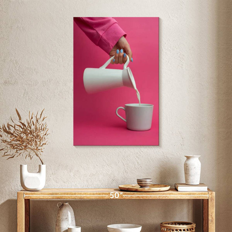 Yarlin Pouring Milk, 36" H x 24" W