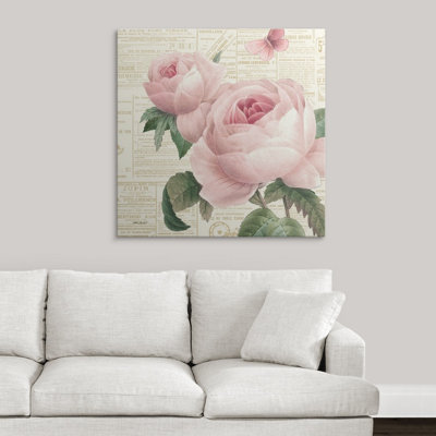 'Roses in Paris VI' by Katie Pertiet Graphic Art Print