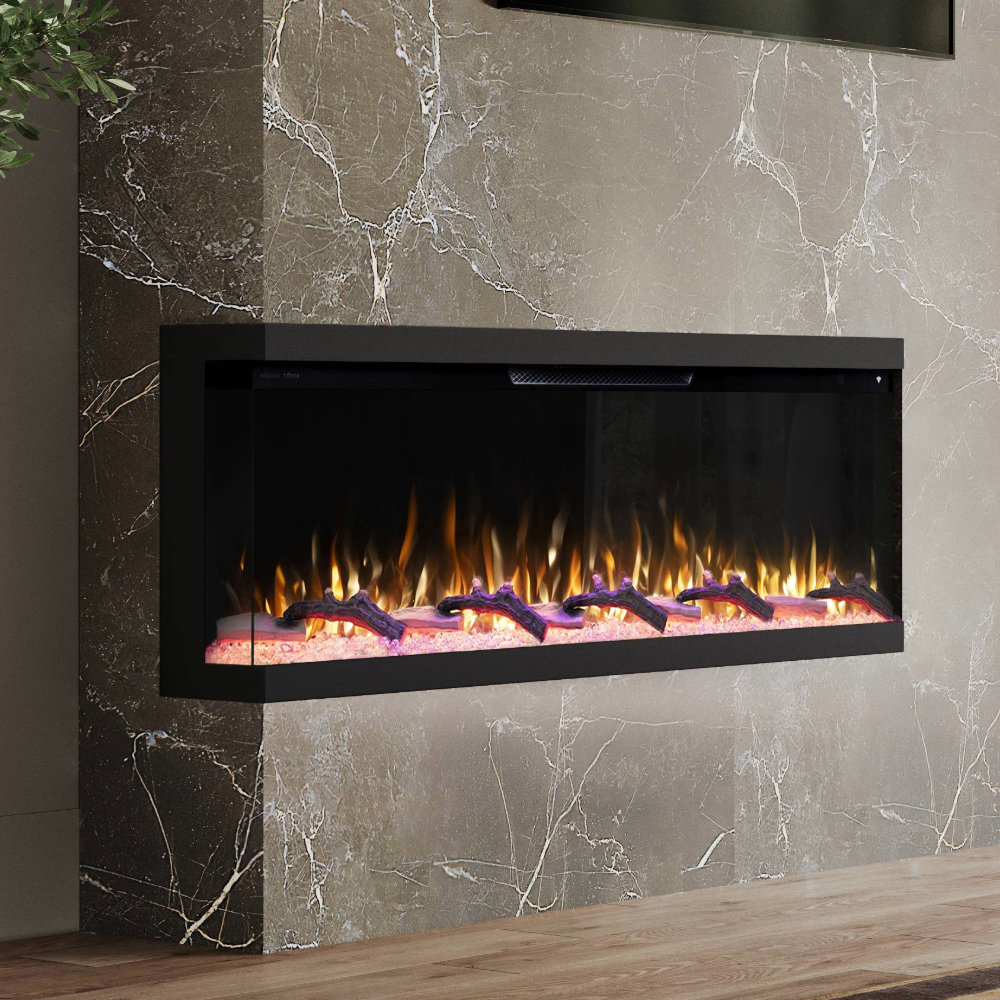 Modern Ember Aerus Skyline Linear Multi Sided Smart Electric Fireplace - Alexa & Google Asst Modern Ember 