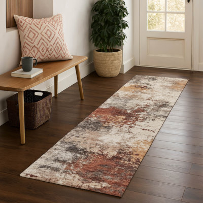 Premium Machine Washable Mayfield Abstract Rug