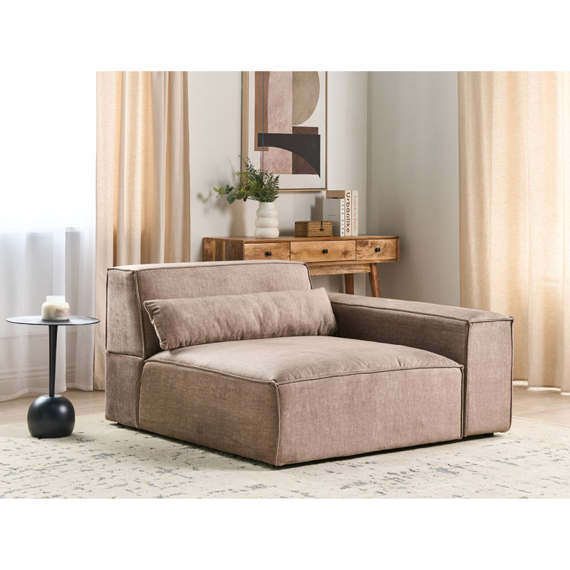 Boleslovas Upholstered Accent Chair, Brown