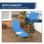 187cm Long Single Chaise-497803554