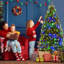 Sapin de Noël artificiel vert pin-81339538