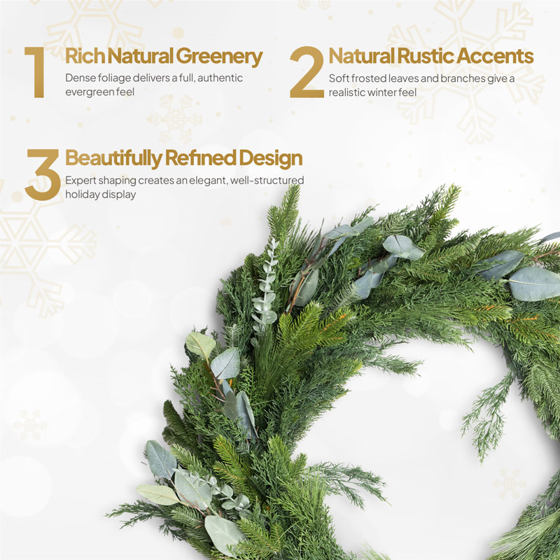 Polyethylene 100cm Wreath