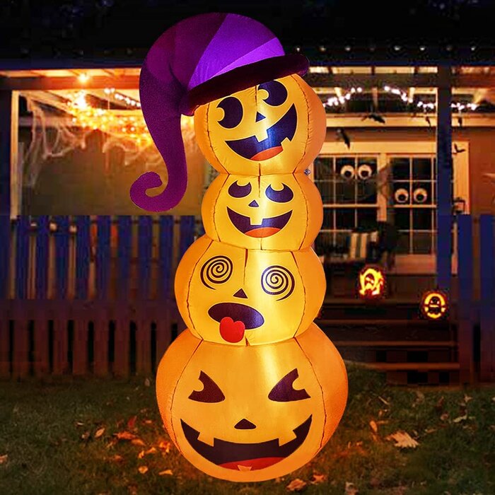 The Holiday Aisle® Halloween Pumpkin | Wayfair