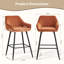 Saarrah 68cm Upholstered Bar Stool with Arm-374371699