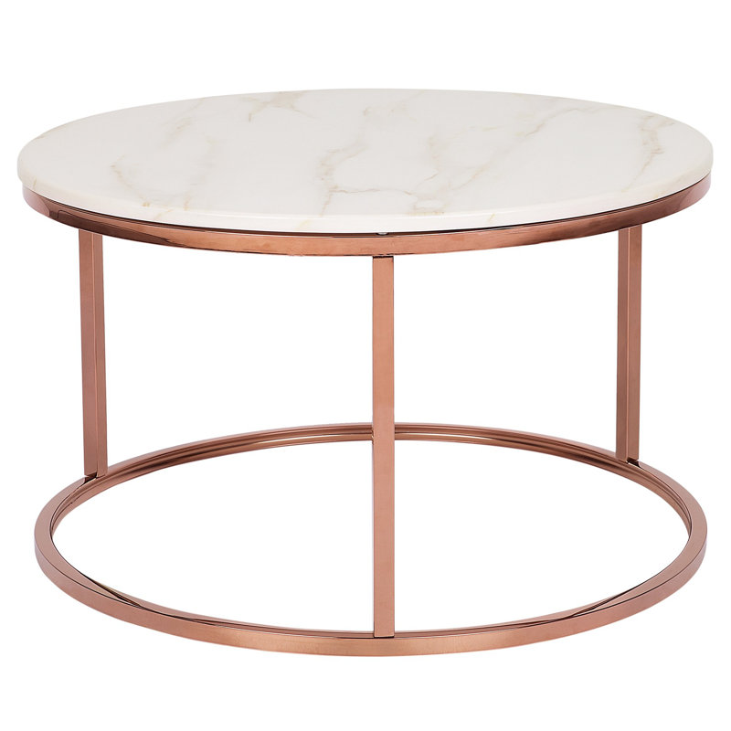 Rugeley Drum Coffee Table, Copper