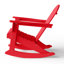 Chaise Adirondack berçante en PEHD Laguna-418924075