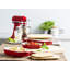KitchenAid Stoneware Rectangular Dish with Bamboo Lid-92183169-92183172