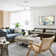 48" Figgs 3 - Blade LED Flush Mount Ceiling Fan with Remote Control and Light Kit Included