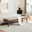 Banc de lit rembourré avec appui-tête et capitonnage à boutons-904778339-904778343