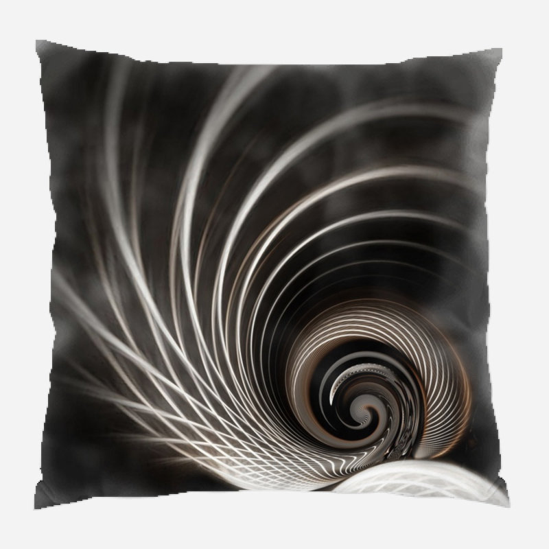 Detail Microsuede Reversible Throw Pillow