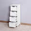 Armoire de rangement autoportante avec tiroirs Krimmel