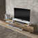 Dessein Minimalist TV Stand for TVs Up to 65" – Modern Media Console with Storage