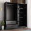 Armoire double avec 4 portes minces et 2 tiroirs! -105840230