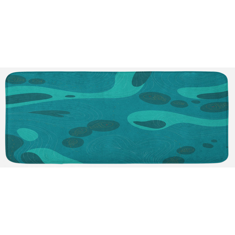Tapis de cuisine nautique