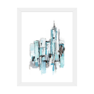 «Blue City I» par Ethan Harper - reproduction d'art