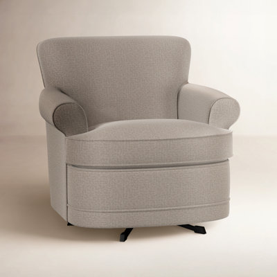 Maxton Upholstered Swivel Armchair