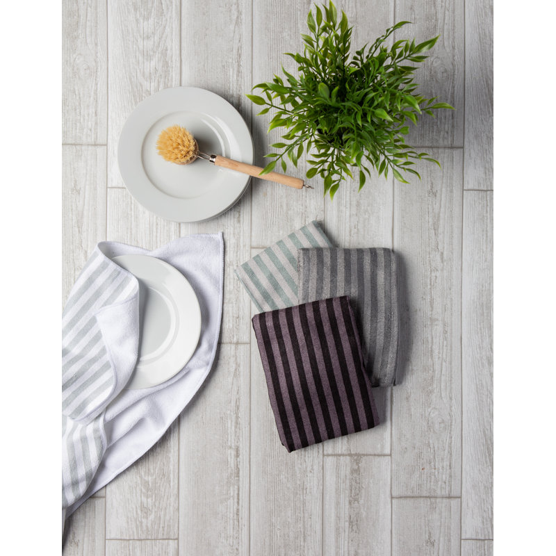 Stripe Dish Cloth Kitchen Towel