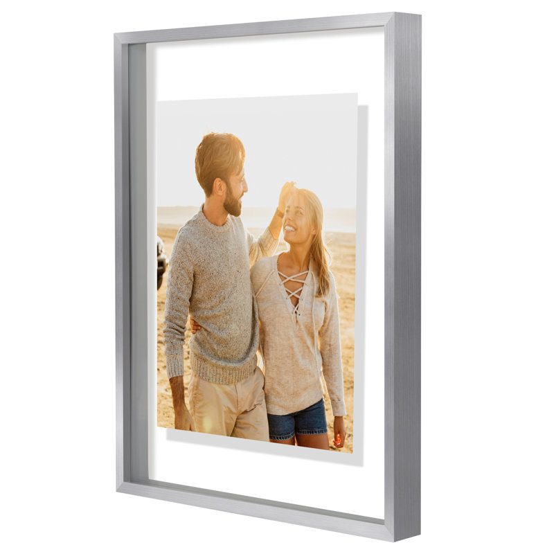 Cadre photo Wakas, Argent, 11 po x 14 po