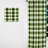 Uk Green Plaid Elegance I - Vintage Velvet Curtain - Room Darkening - 1 Panel-107564393