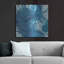 Art mural luxueux en métal «Crystalline 4» par Chariklia Zarris, 36 po x 36 po-114970531